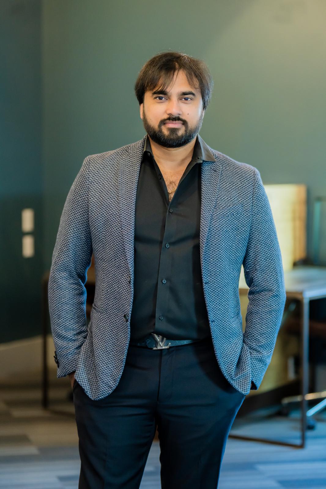 Portrait, Telugu community event in the USA.